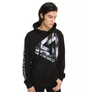 Panic! At The Disco Triangle Galaxy Hoodie Sweatshirt Size XL Pop Rock Punk Emo